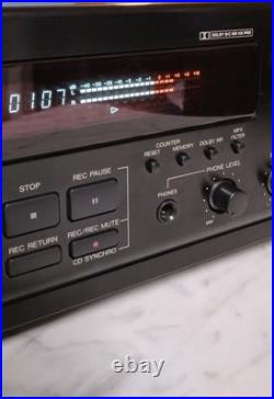 Denon DRM-550 Stereo HiFi Cassette Tape Player Refurbished WithExtras