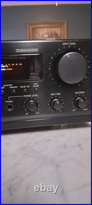 Denon DRM-550 Stereo HiFi Cassette Tape Player Refurbished WithExtras