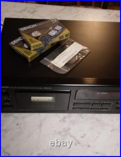 Denon DRM-550 Stereo HiFi Cassette Tape Player Refurbished WithExtras