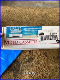 Emerson REWV601A VCR Video Cassette Recorder VHS Player 4-Head Black Refurbished
