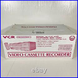 FACTORY REFURBISHED Emerson EWV404 VCR VHS Player 4-Head