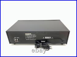 FISHER CR-W872 Metal Tape Deck Double Cassette Vintage 1986 Refurbished Good