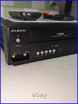 FUNAI DV220FX4A DVD/VCR Combo Player Recorder withRemote& Manual Refurbished