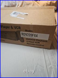 FUNAI DV220FX4 DVD Player / VCR VHS Recorder Combo Factory Refurbished