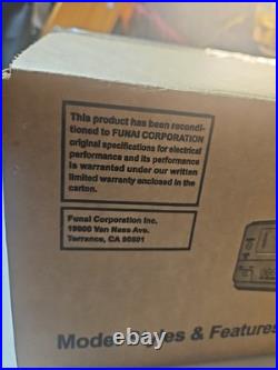 FUNAI DV220FX4 DVD Player / VCR VHS Recorder Combo Factory Refurbished