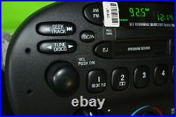 Ford Escort Tracer cassette player radio CD heater controls 98-02 F8CF-18C858-FD