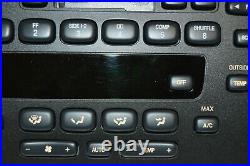 Ford Taurus Sable cassette player radio climate controls 00-03 YF1F-18C858-CF
