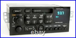 GM Delco 1996-02 Chevy Car & S10 Radio AMFM Cassette Player 09383831