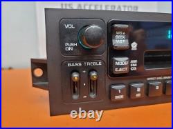 Genuine 90's OEM Dodge Jeep Chrysler Radio Cassette Tape Player RBS P04704380AE Genuine 90's OEM Dodge Jeep Chrysler Radio Cassette Tape Player RBS P04704380AE