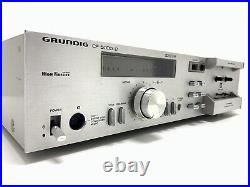 Grundig CF 5000-2 Stereo Cassette Tape Deck 2 Head Vintage 1980 Work Good Look