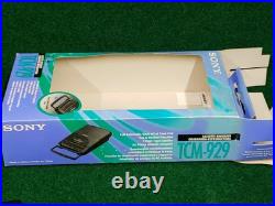 Guaranteed Referb Sony TCM-929 Desktop Cassette Voice Recorder New Belts Guaranteed Referb Sony TCM-929 Desktop Cassette Voice Recorder New Belts