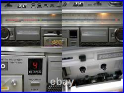 HITACHI PERDISCO TRK-8290 BOOMBOX radio cassette player Refurbished good F/S