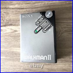 High Sound Quality Refurbished Fully Operational Sony WM 2 Silver EBP 500