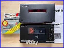 High-quality sound maintenance product SONY WM-D6C Leather case Cleaning Tape