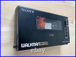 High-quality sound maintenance product SONY WM-D6C Leather case Cleaning Tape