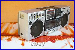 Hitachi TRK W1 boombox. Cassette player/walkman/radio combo