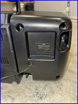 JVC PC-X110 Boombox CD AM/FM withRefurbished Dual Cassette Recorder 1990s VINTAGE