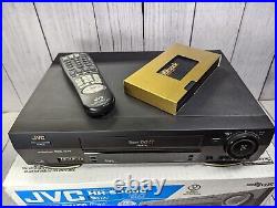 JVC Super VHS HR-S3800U S-Video VCR withRemote and box Great Condition