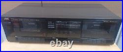JVC TD-110J Stereo component Dual Cassette Deck ARNS/Dolby REFURBISHED