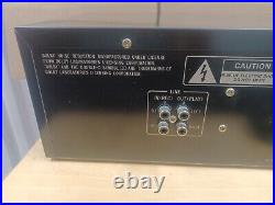 JVC TD-110J Stereo component Dual Cassette Deck ARNS/Dolby REFURBISHED