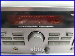 JVC TD-W209 Dual Cassette Deck, Auto Reverse, Dolby B-C, HX-Pro Fully Tested