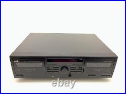 JVC TD-W216 Stereo Tape Deck Double Cassette Vintage 1994 Refurbished Good Look