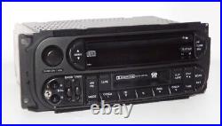 Jeep Liberty 2005 Radio AMFM CD Cassette Player Upgraded w Auxiliary Input RAZ