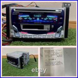 KENWOOD DPX-4000V dual-size CD Cassette Player 2DIN Refurbished product Japan