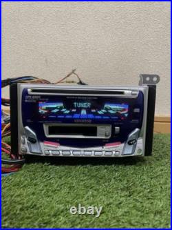 KENWOOD DPX-4000V dual-size CD Cassette Player 2DIN Refurbished product Japan