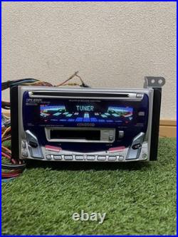KENWOOD DPX-4000V dual-size CD Cassette Player 2DIN Refurbished product Japan