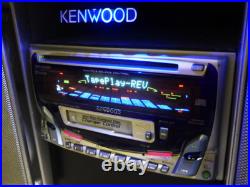 KENWOOD DPX-4000V dual-size CD Cassette Player 2DIN Refurbished product Japan KENWOOD DPX-4000V dual-size CD Cassette Player 2DIN Refurbished product Japan