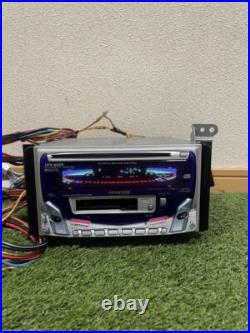 KENWOOD DPX-4000V dual-size CD Cassette Player 2DIN Refurbished product Japan