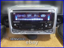 KENWOOD DPX-410 2DIN Cassette/CD Car Audio Refurbished JP
