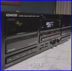 KENWOOD Dual Cassette Player Recorder Model KX-W891 Refurbished