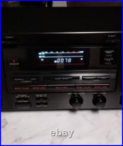 KENWOOD Dual Cassette Player Recorder Model KX-W891 Refurbished