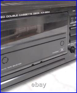 KENWOOD KX-68W Stereo Double Cassette Deck Made In Japan Refurbished