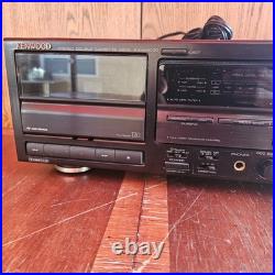 Kenwood Double Cassette Tape Deck Player (KX-W4030) Refurbished
