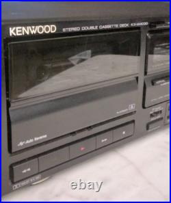 Kenwood Double Cassette Tape Deck Player (KX-W4030) Refurbished