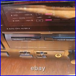 Kenwood Double Cassette Tape Deck Player (KX-W4030) Refurbished