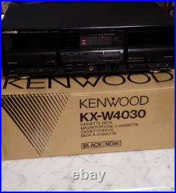 Kenwood Double Cassette Tape Deck Player (KX-W4030) Refurbished WithBox