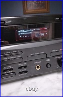 Kenwood KX-W4050 Double Cassette Deck Refurbished