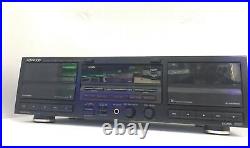 Kenwood KX-W6030 Stereo Double Cassette Deck High End Refurbished Good Look