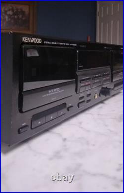Kenwood KX-W6050 Stereo Double Dual Cassette Deck Player Recorder Refurbished