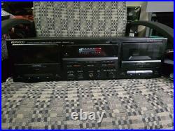 Kenwood KX-W6050 Stereo Double Dual Cassette Deck Player Recorder Refurbished