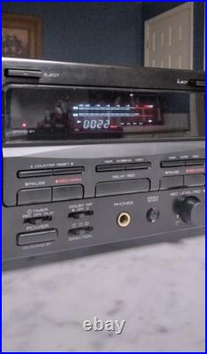 Kenwood KX-W6050 Stereo Double Dual Cassette Deck Player Recorder Refurbished