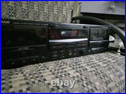 Kenwood KX-W6050 Stereo Double Dual Cassette Deck Player Recorder Refurbished