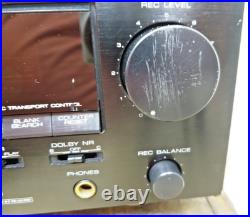 Kenwood Stereo Cassette Tape Deck HX Pro KX-3510 Record Dolby Japan REFURBISHED Kenwood Stereo Cassette Tape Deck HX Pro KX-3510 Record Dolby Japan REFURBISHED