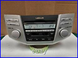 Lexus Toyota 86120-48A20 AM/FM/6 Disc CD/Cassette Player 2005 2006 RX330 OEM