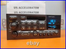 MINT 1996-2002 CHEVY BLAZER S10 CASSETTE TAPE PLAYER RADIO Delco Tested w LED