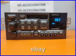 MINT 1996-2002 CHEVY BLAZER S10 CASSETTE TAPE PLAYER RADIO Delco Tested w LED
